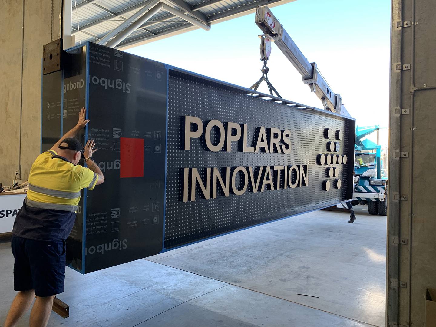 BMD Poplars Pylon Factory