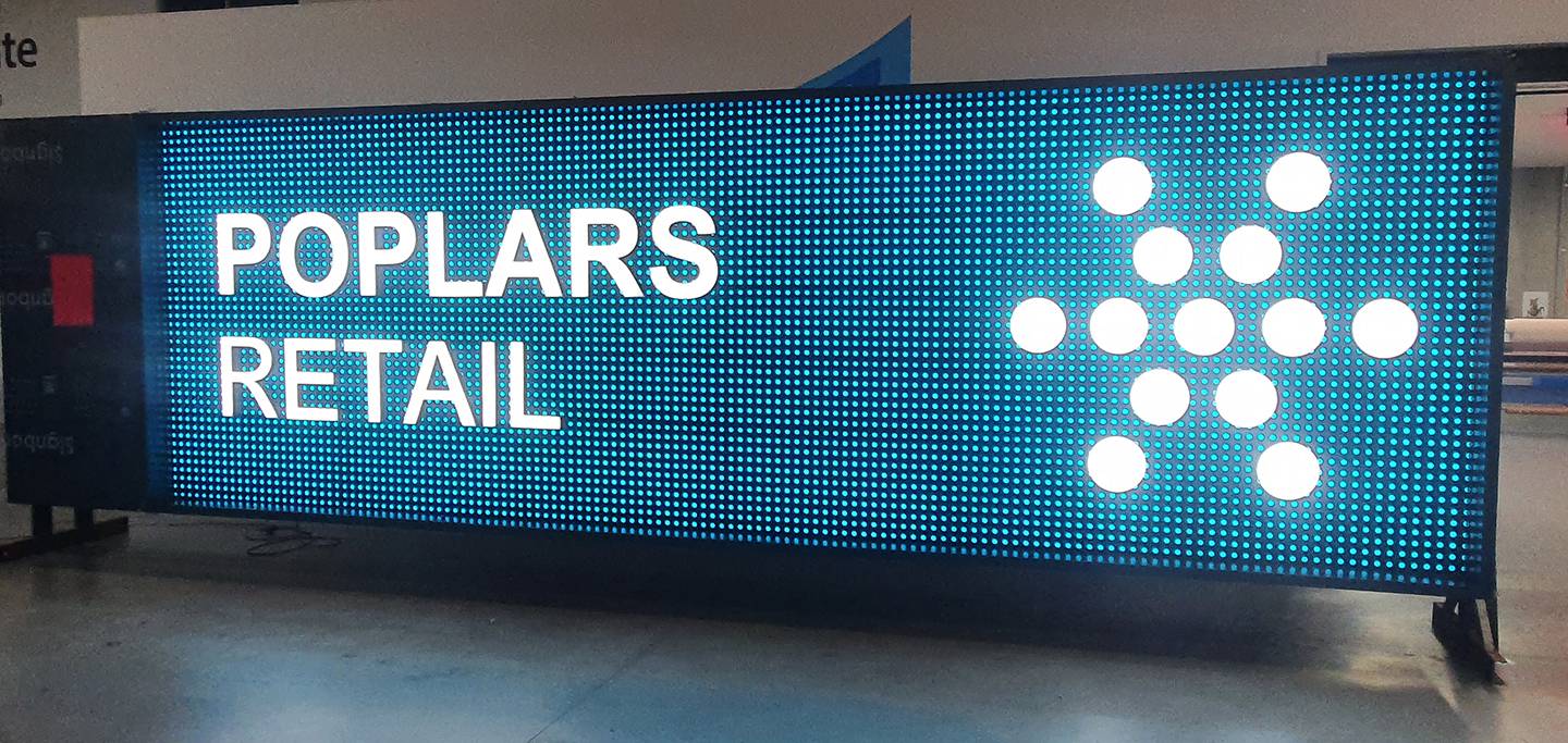 BMD Poplars Pylon RGB Illuminated