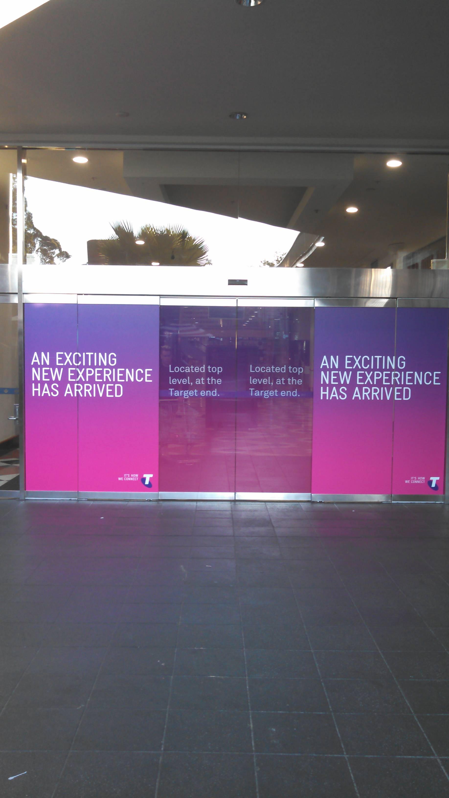 Telstra Window Graphics