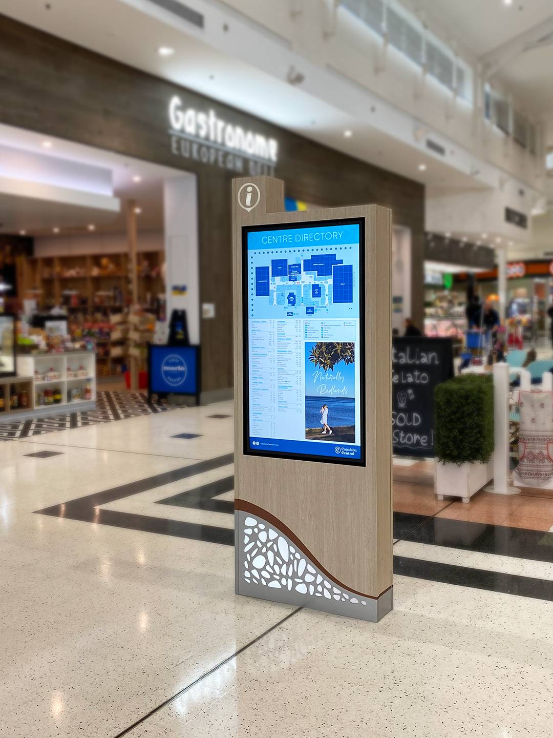 Capalaba Central Wayfinding Kiosk