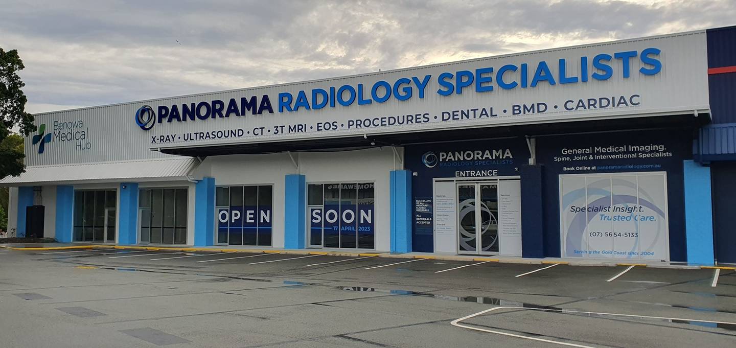 Panorama Radiology Specialists Entrance Signage