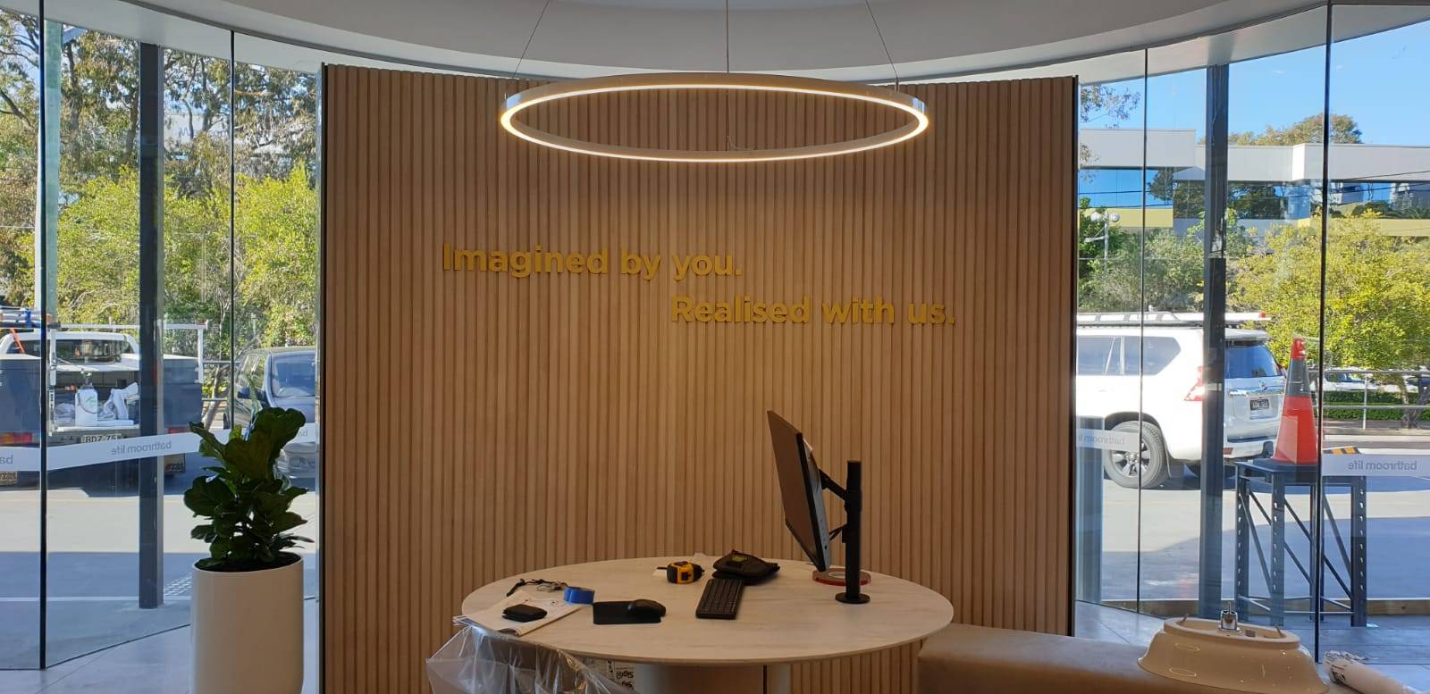 Reece ACM Pinned Lettering